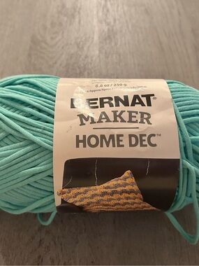 Bernat Maker Home Dec Yarn - Aqua